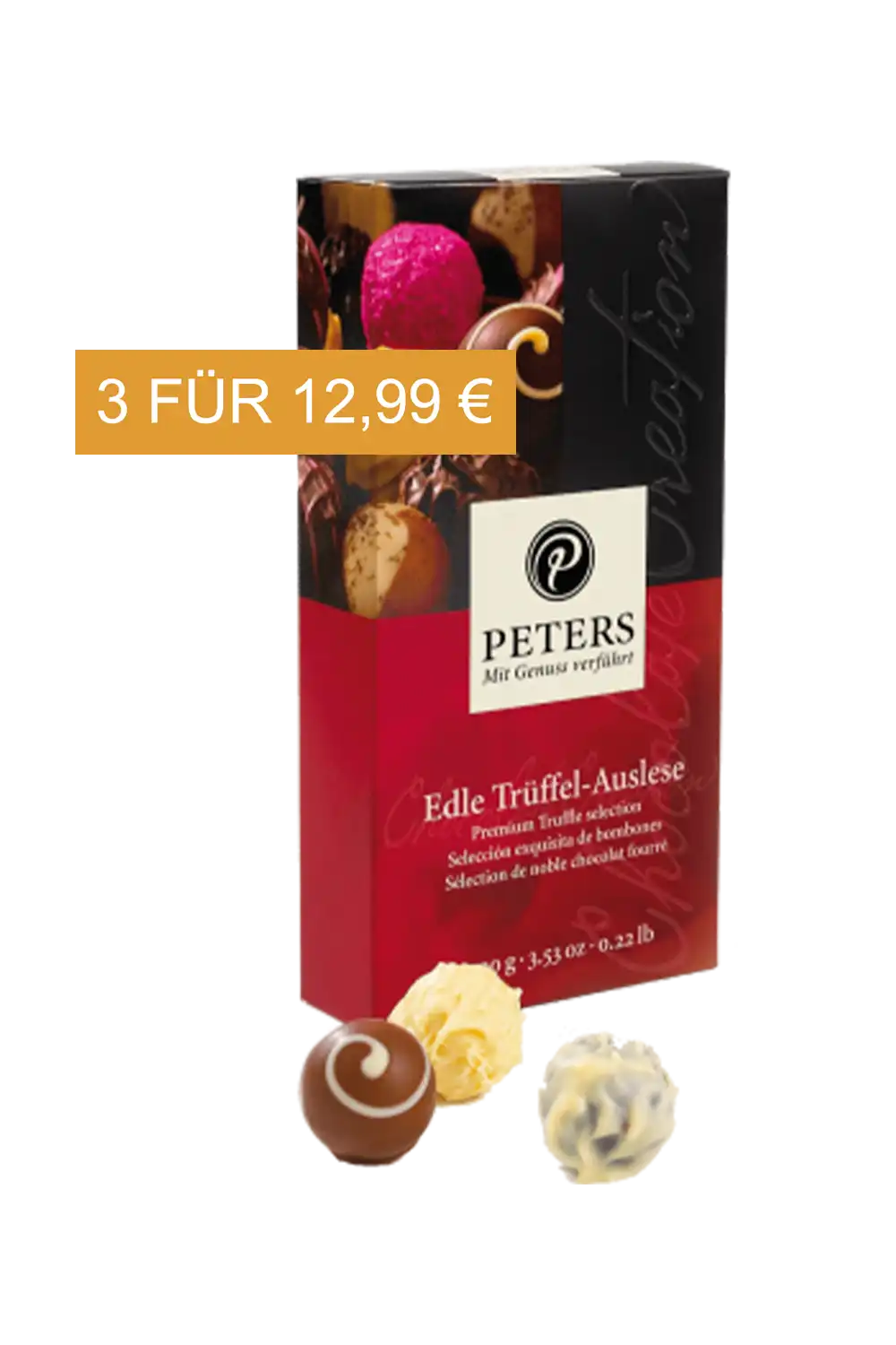 Peters Edle Trüffel-Auslese mit Alkohol