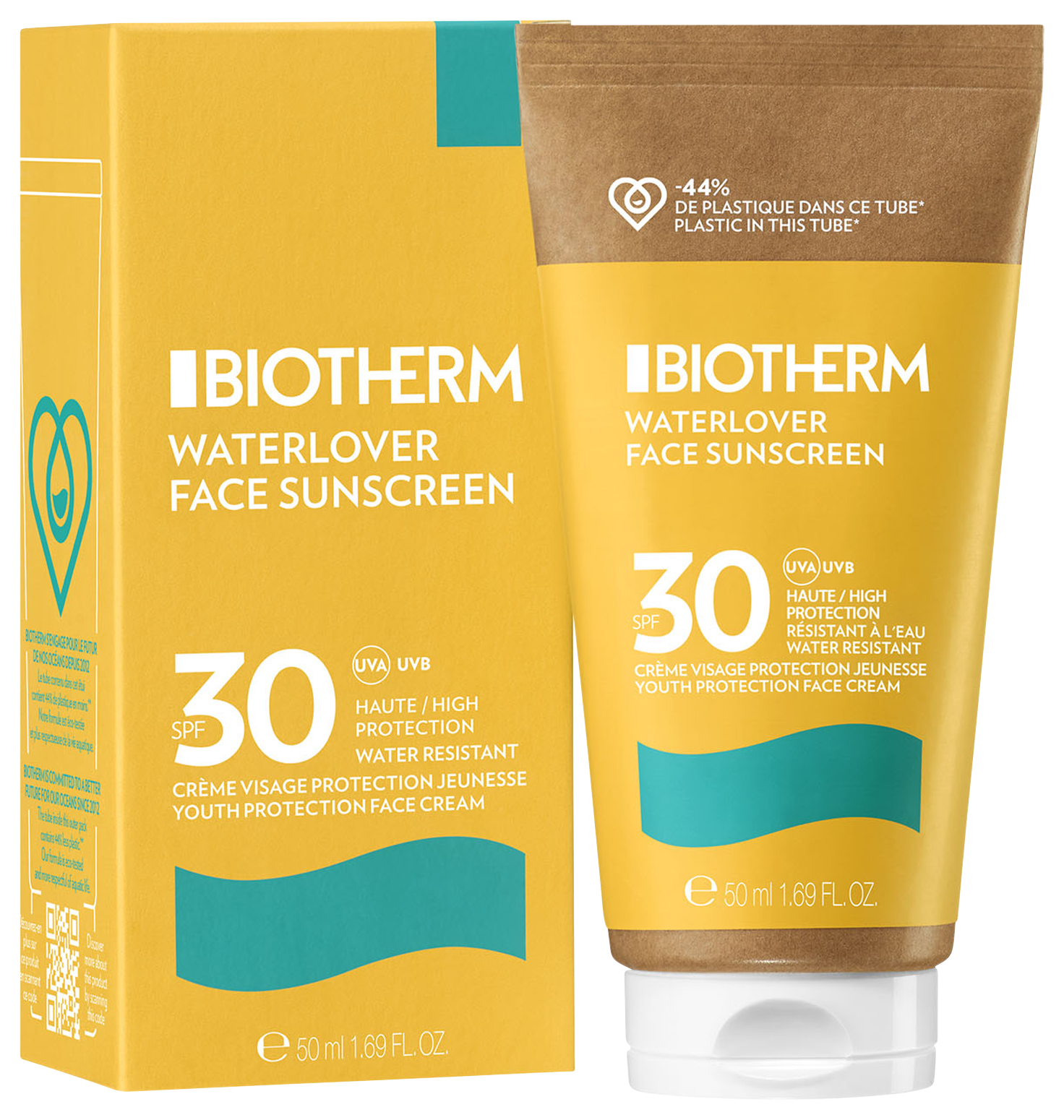 Biotherm Waterlover Face Suncream SPF 30, 50ml