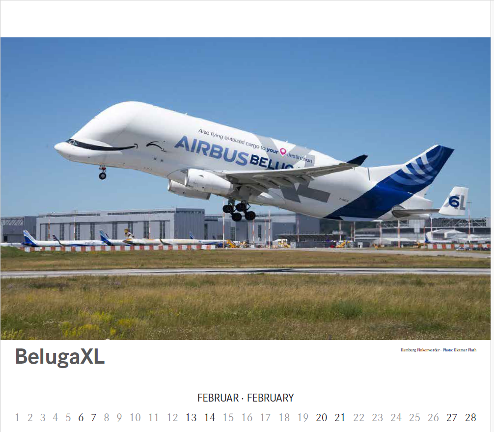 Bild: Airbus Kalender 2027