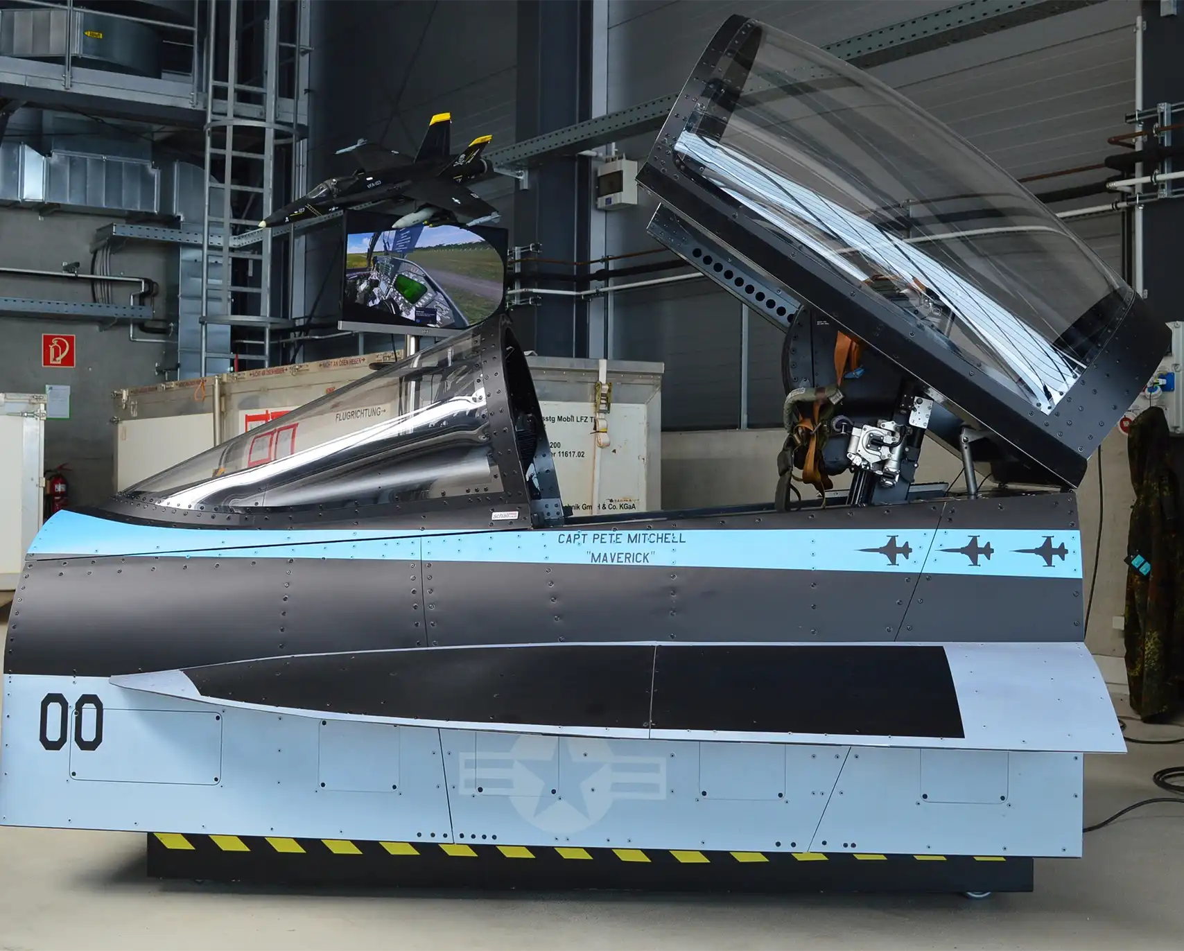 Bild: Kampfjet F18 Hamburg Flugsimulator 60min