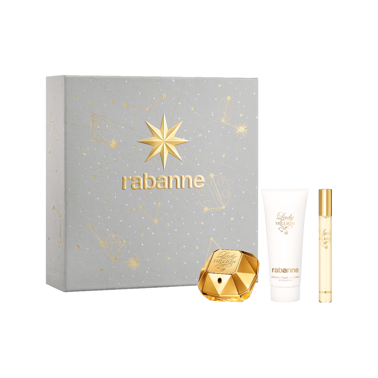 Bild: Rabanne Set – Lady Million EDP 50ml + Body Lotion 100ml + EDP 10ml