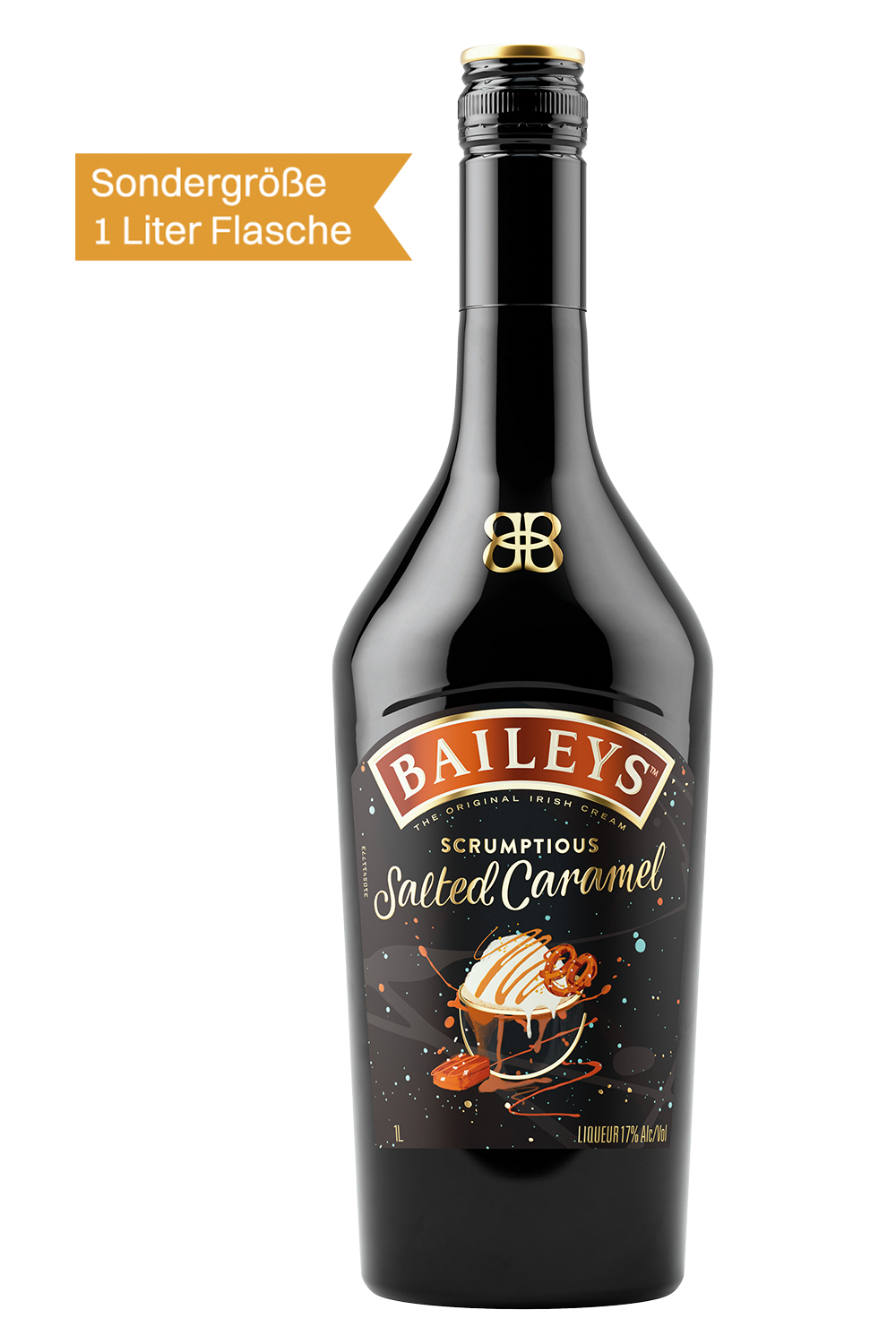 Bild: Baileys Salted Caramel Liqueur 17% 1 Liter Flasche