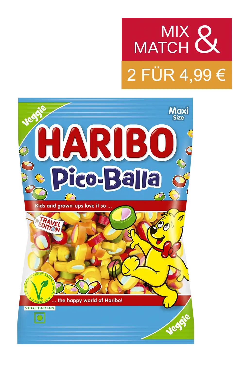 Bild: Haribo Pico-Balla 425g Travel Exclusive