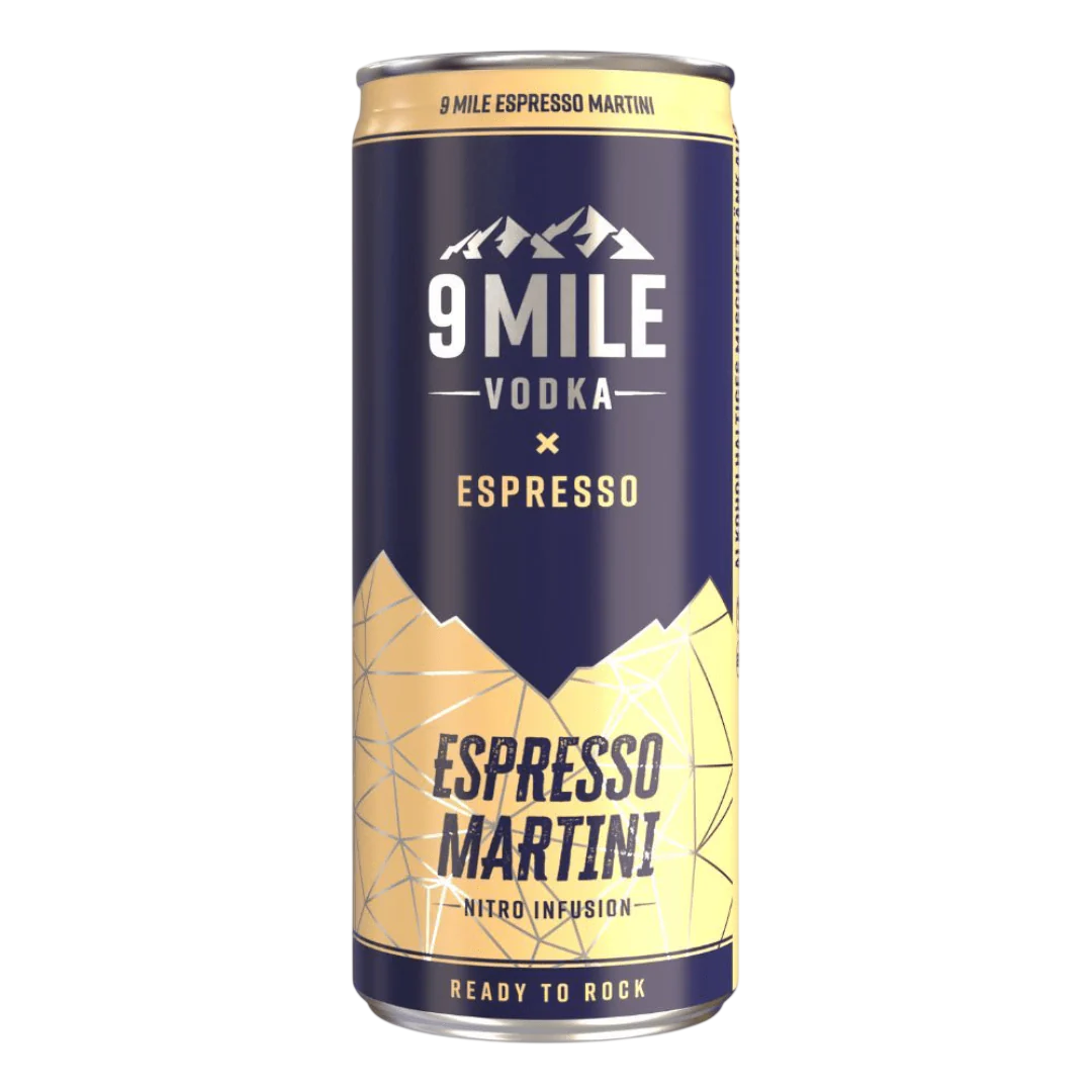 Bild: 9 Mile Vodka Premix Espresso Martini 0,33l