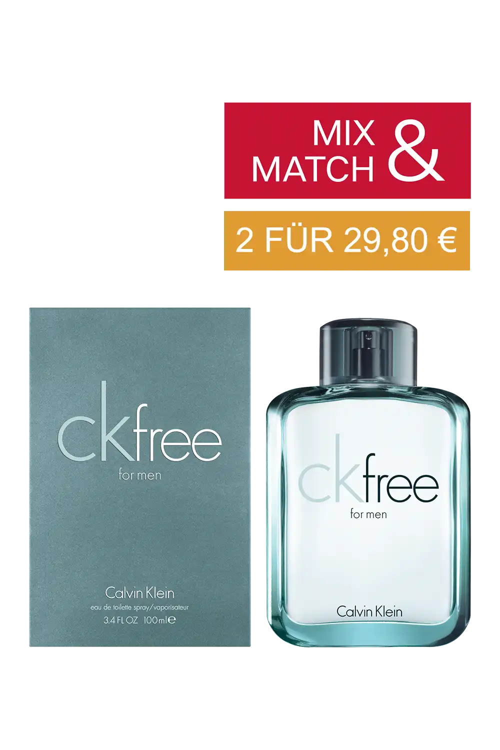 Bild: Calvin Klein CK Free Eau de Toilette 100 ml