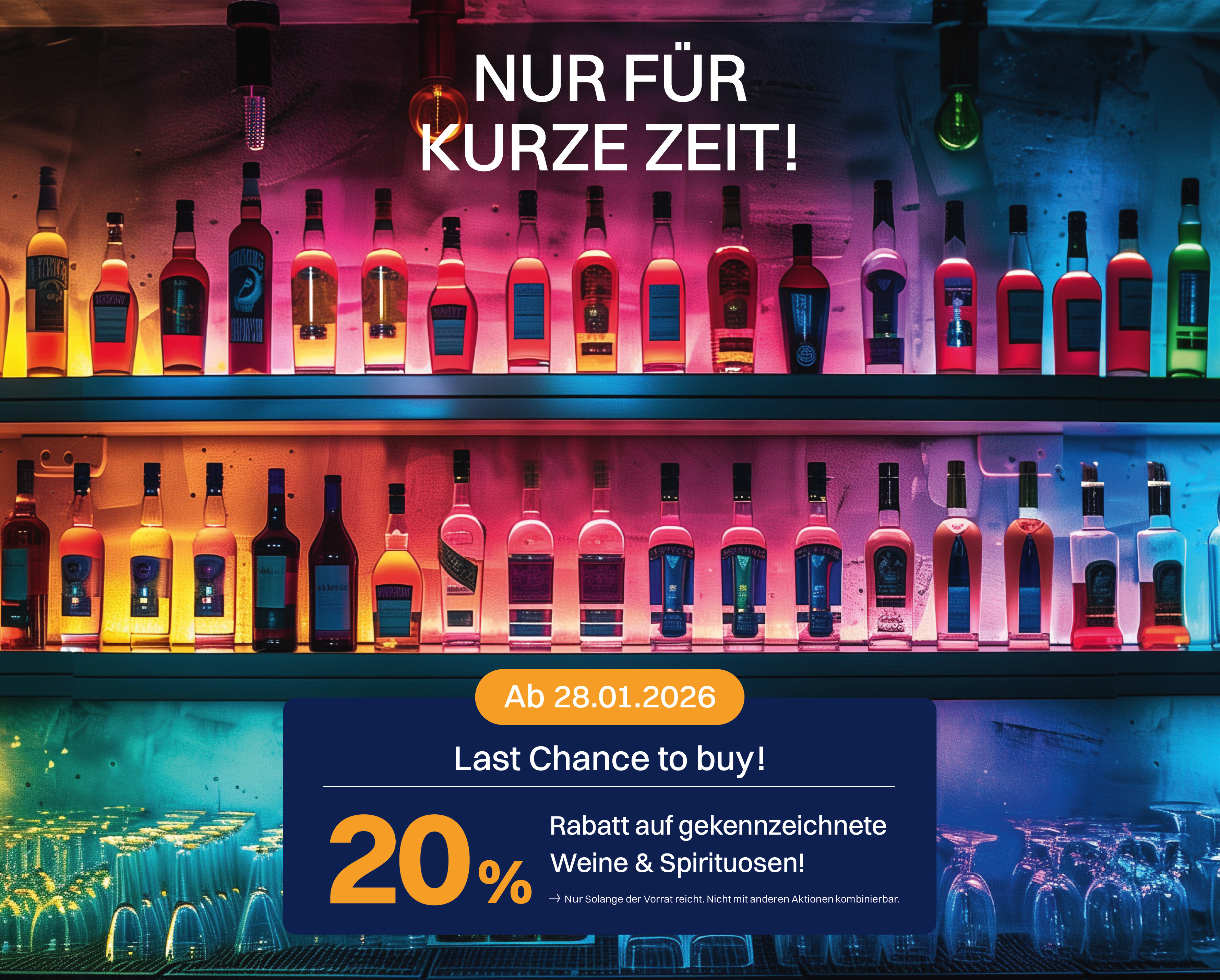 20% Nur Solange der Vorrat reicht. Nicht mit anderen Aktionen kombinierbar. Rabatt auf gekennzeichnete