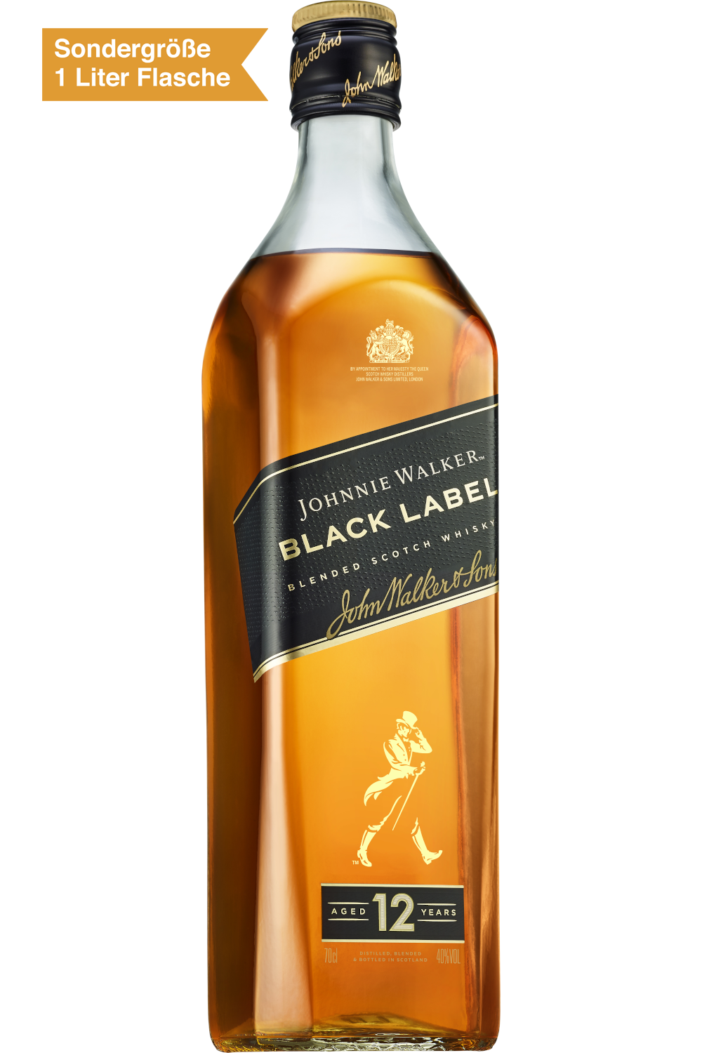 Johnnie Walker "Black Label" Blended Scotch 12yo