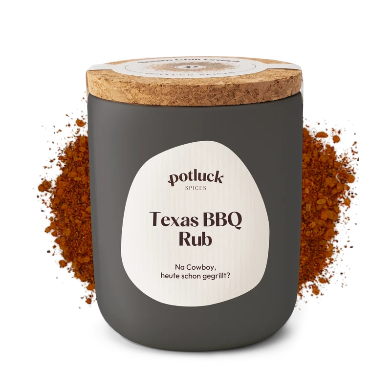 Bild: POTLUCK Texas BBQ Rub 60 g im Keramiktopf