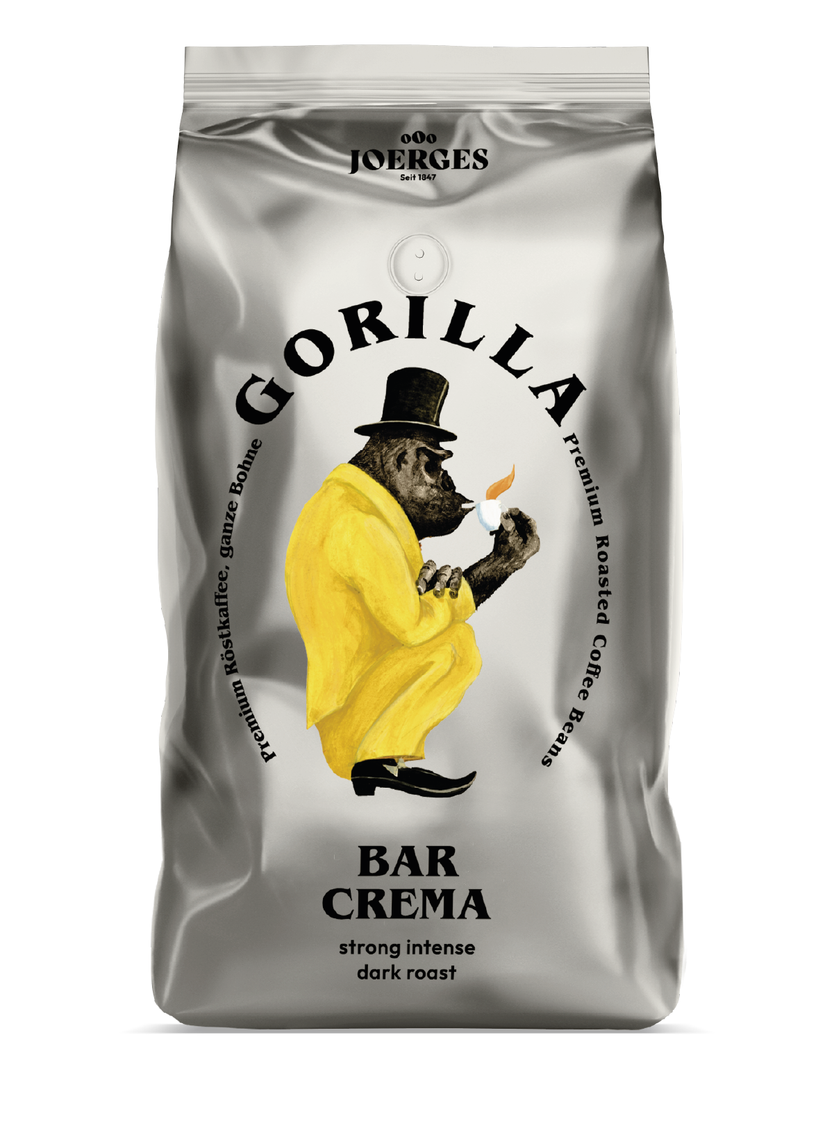 Gorilla Espresso Bar Crema ganze Bohne 1kg