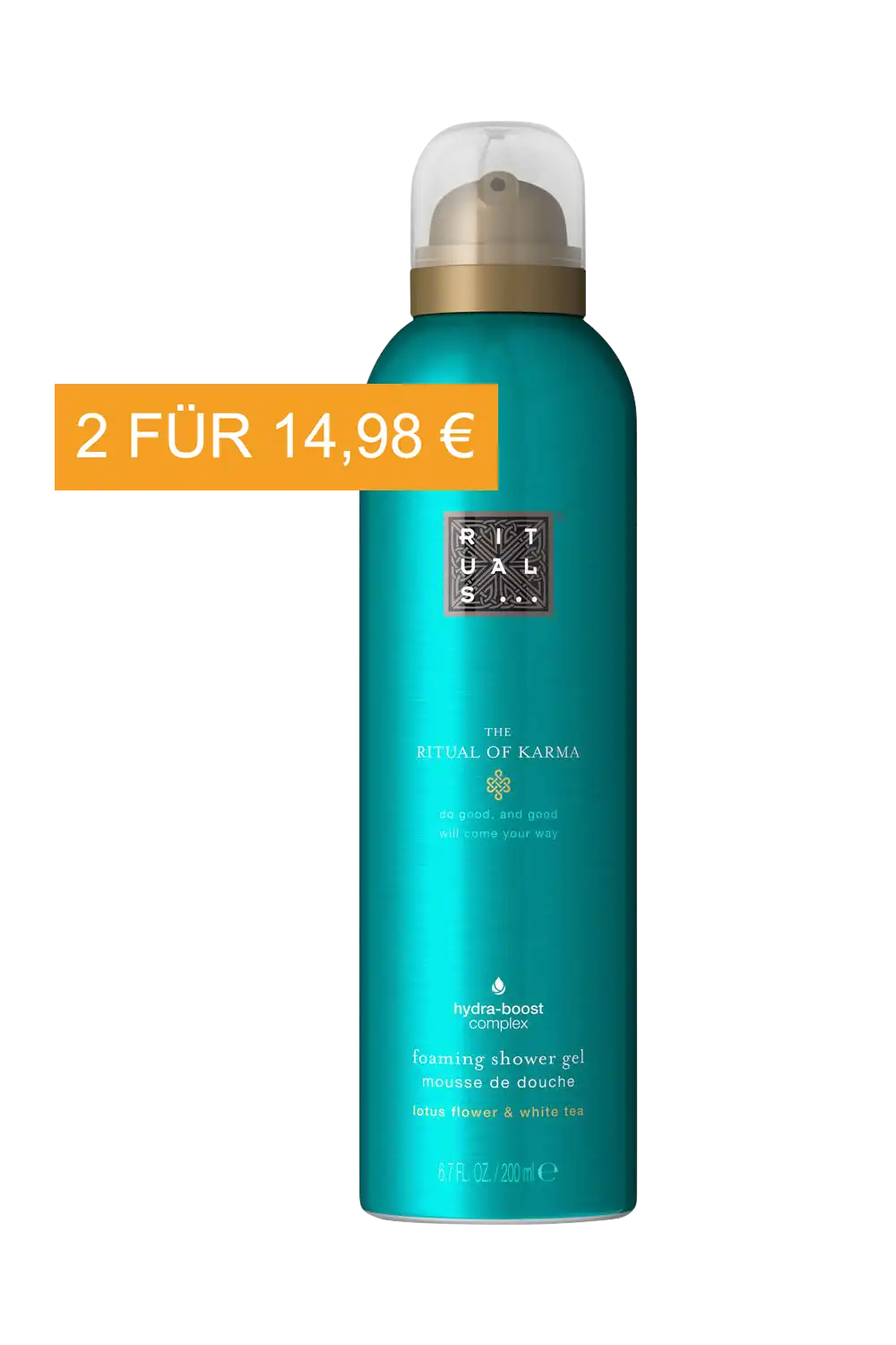 Bild: Rituals The Ritual of Karma Foaming Shower Gel, 200ml