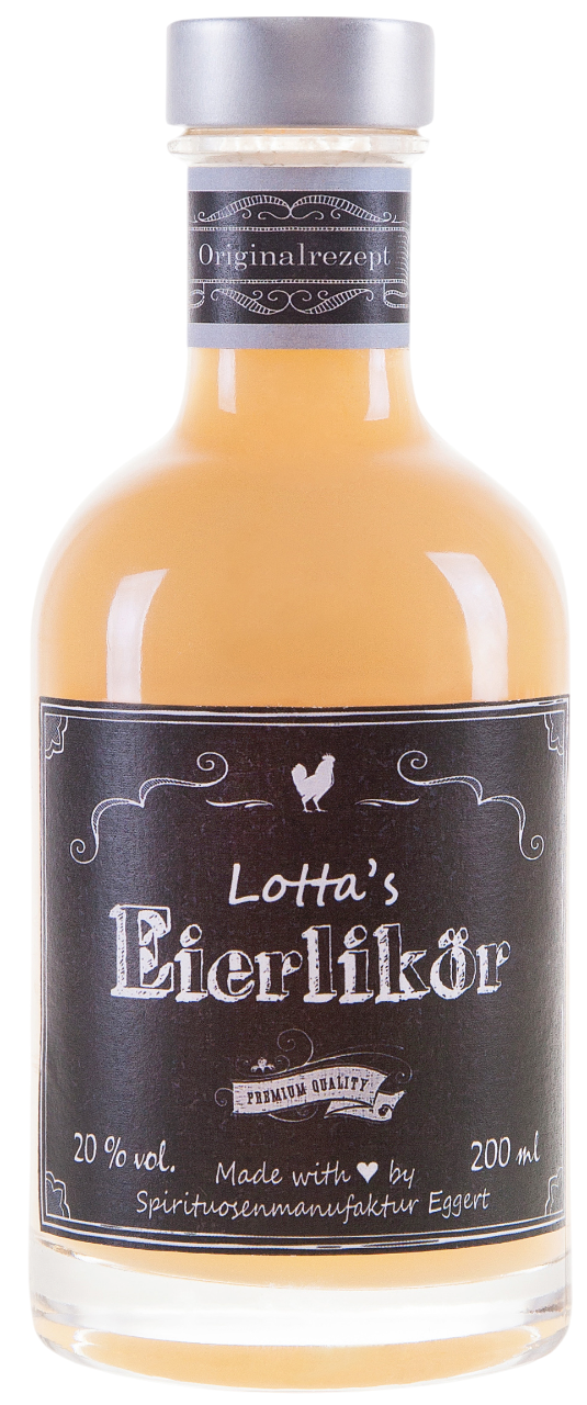 Bild: Lotta´s Eierlikör Original 20% Vol. 0.2 l