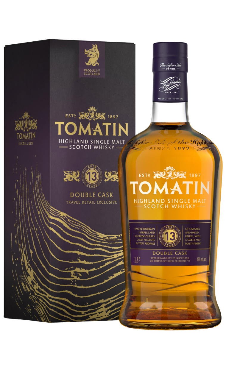 Bild: Tomatin Double Cask 13y Highland Single Malt Scotch Whisky 43% 1L