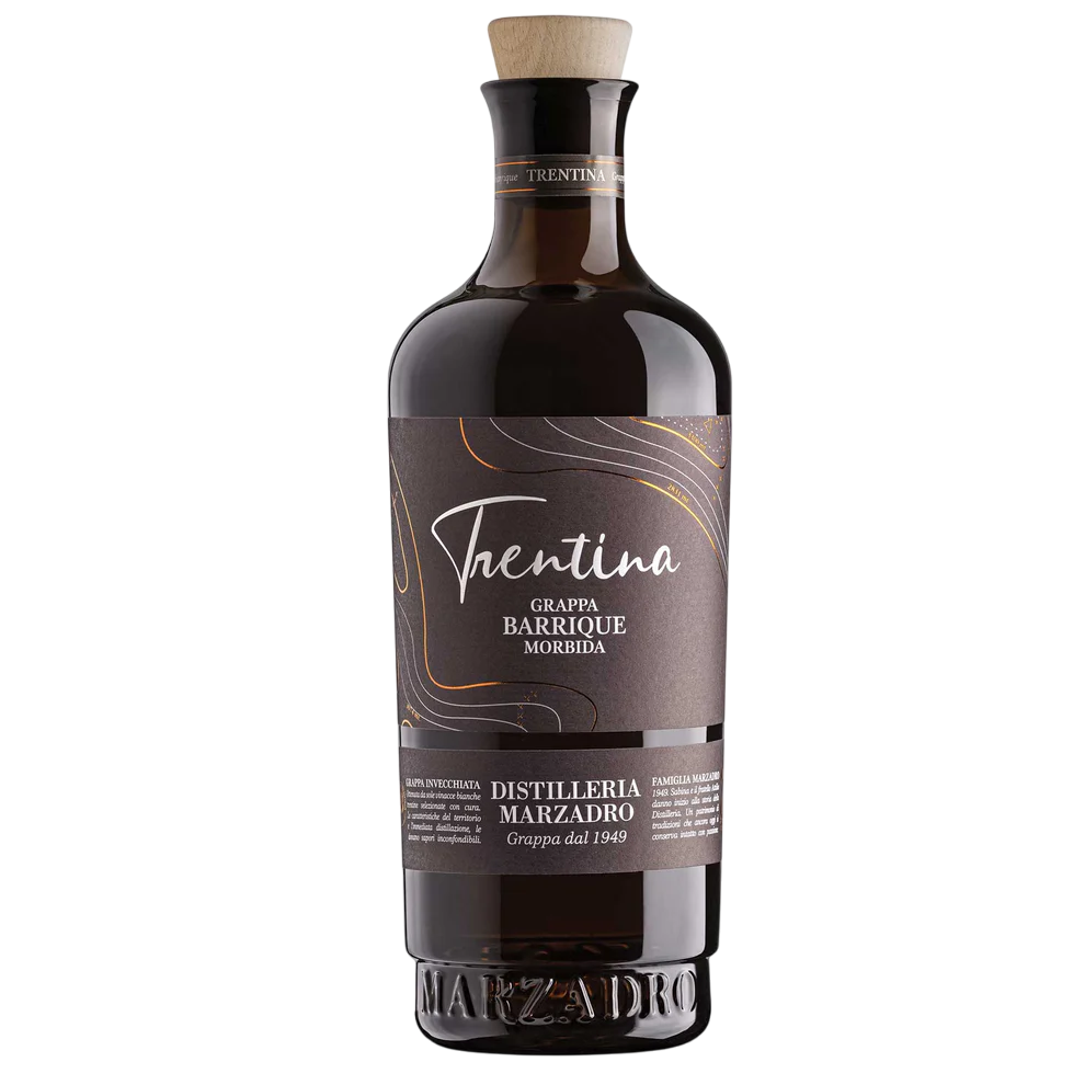 Marzadro Grappa La Trentina Morbida Barrique 41% Vol., 0,7l