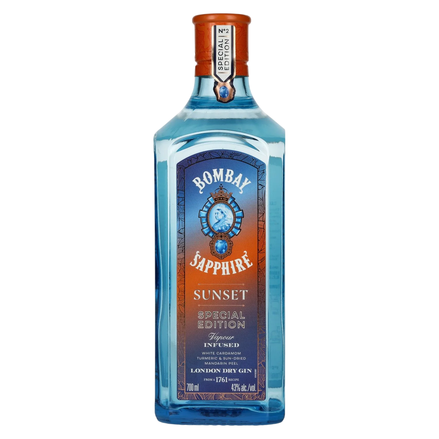 Bild: Bombay Sapphire Sunset Gin 1 L 43 % Vol.
