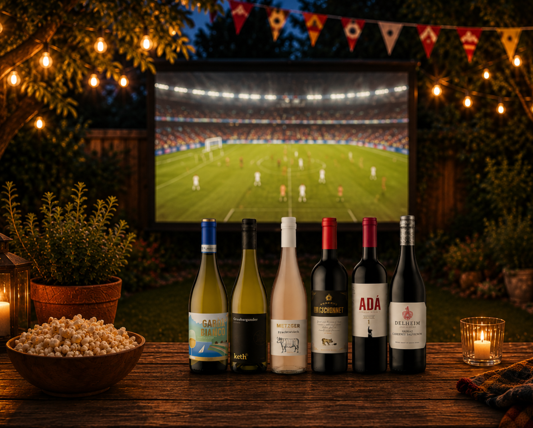 Weinpakete und WM
