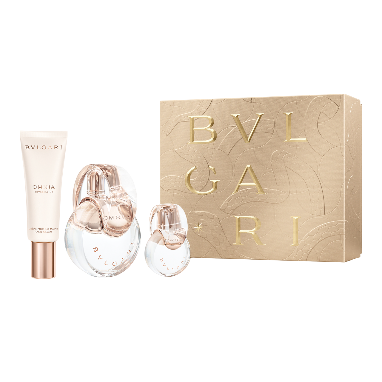 Bild: Bvlgari Set – Omnia Crystalline EDT 100ml + 15ml + Handcreme 40ml