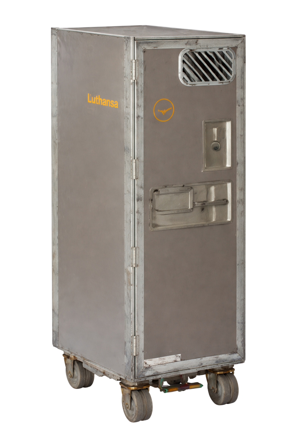 Bild: Original Lufthansa Half-Size Flugzeug Trolley ohne Flaschenreling gebraucht