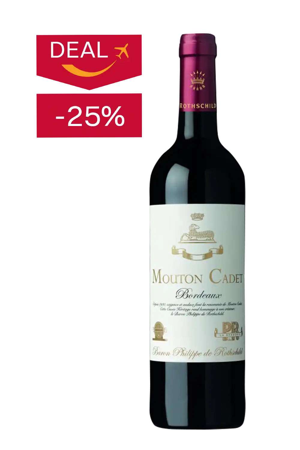 Bild: Baron Philippe de Rothschild Mouton Cadet Héritage Bordeaux AOC trocken