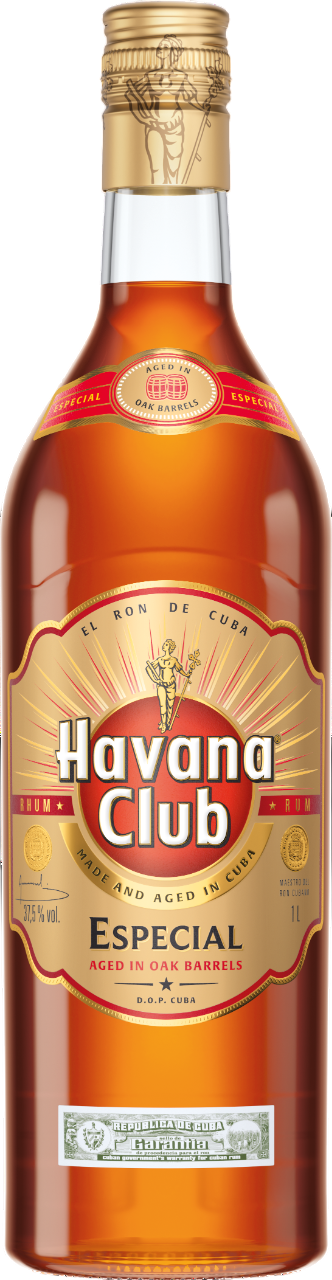 Bild: Havana Club Rum Cuba Especial 1 Liter Flasche