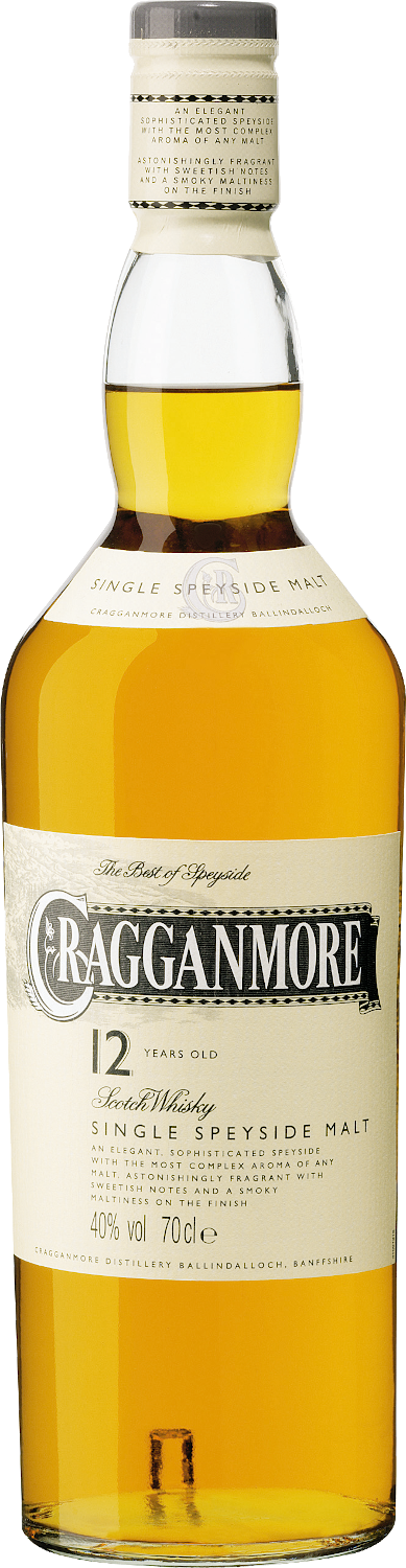 Cragganmore Single Speyside Malt Scotch 12yo