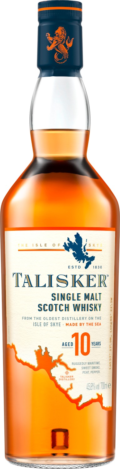 Talisker Single Malt Scotch 10yo