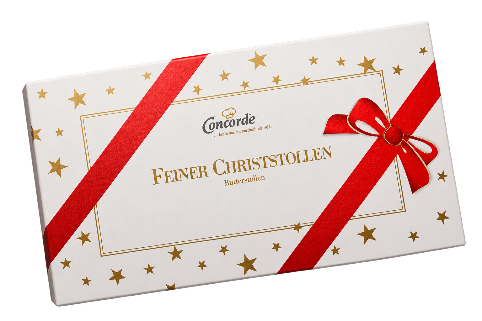 Bild: Butterstollen nach Thüringer Art im Geschenkkarton 1000g