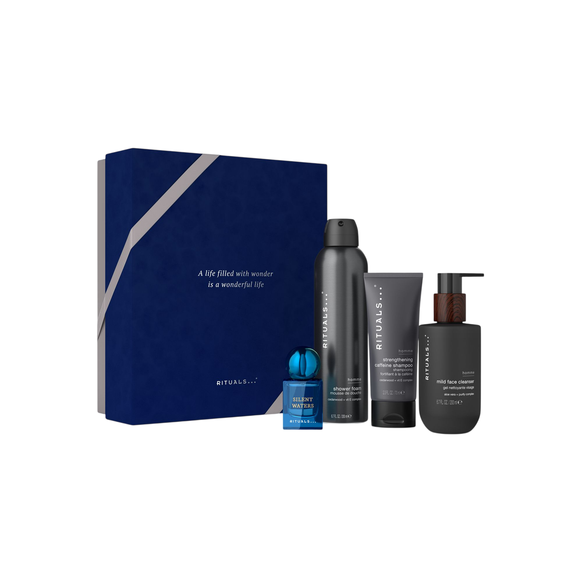 Bild: Rituals The Ritual of Homme Body Care Set