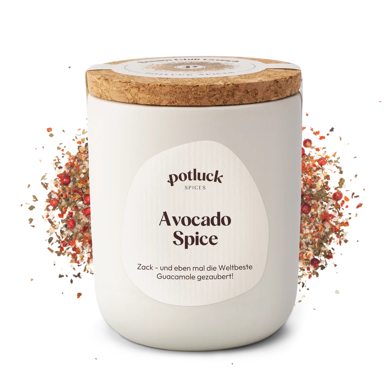 Bild: POTLUCK Avocado Spice 80 g im Keramiktopf