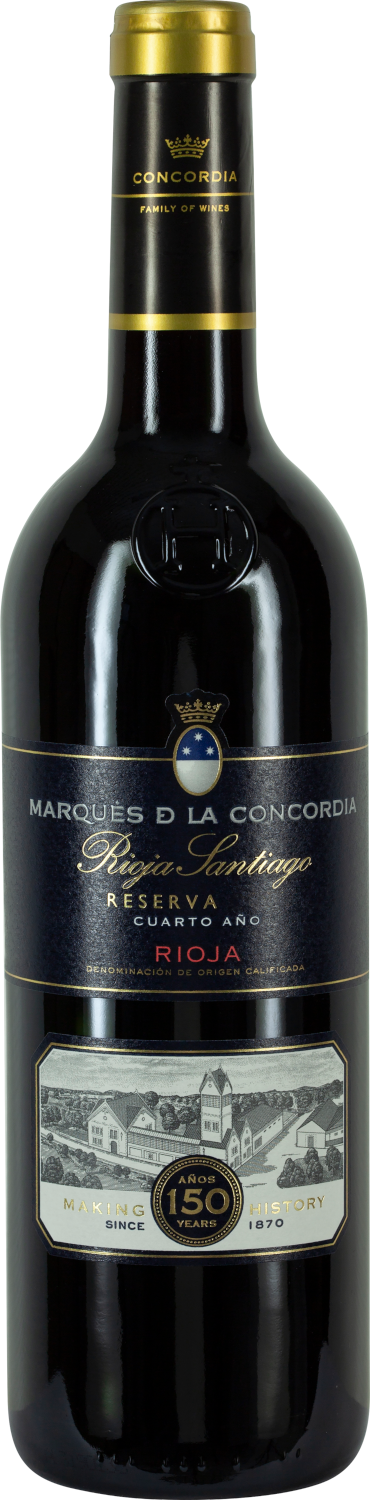 Marqués de la Concordia Rioja Santiago Reserva Cuarto Año DOCa
