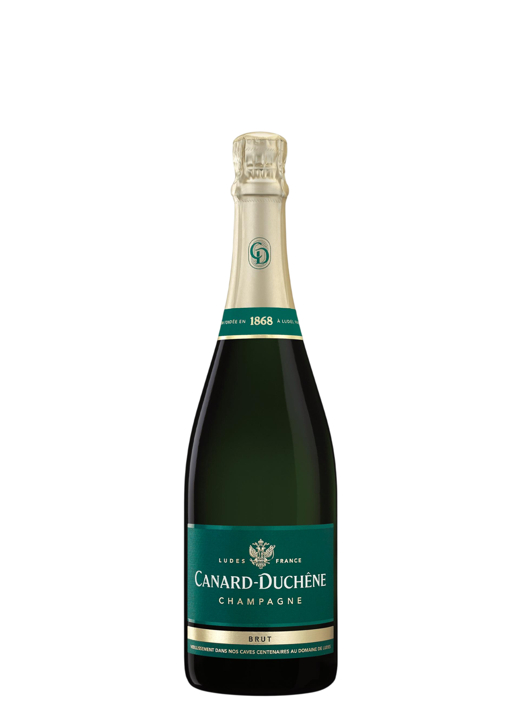 Bild: Canard-Duchêne Brut Champagne Lufthansa Bordwein Business Class