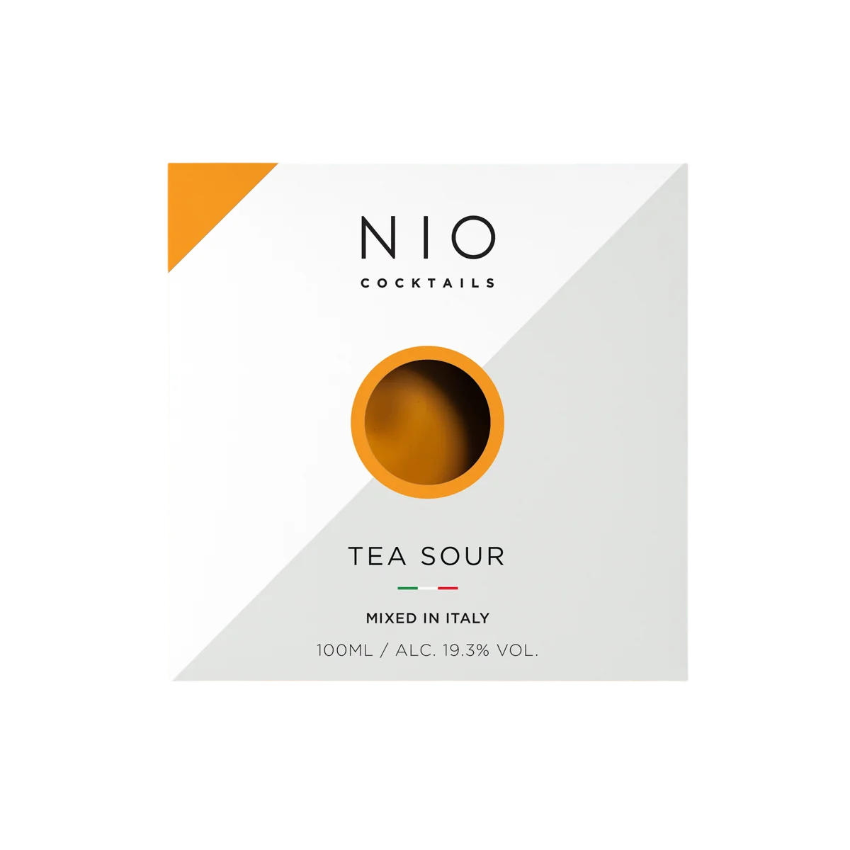 Bild: NIO Cocktails - Tea Sour 0,1l - fertig gemixter Cocktail 100ml, 19,3% Vol.