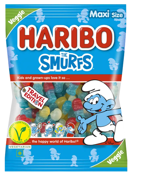Bild: Haribo Schlümpfe 425g Travel Exclusive