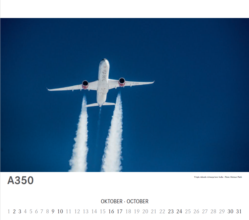 Bild: Airbus Kalender 2027