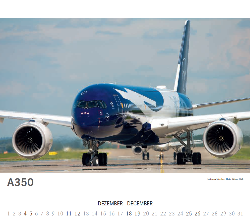 Bild: Airbus Kalender 2027
