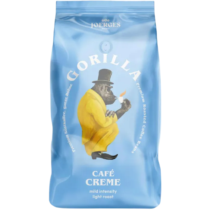 Bild: Gorilla Kaffee Café Creme, ganze Bohnen, 1kg