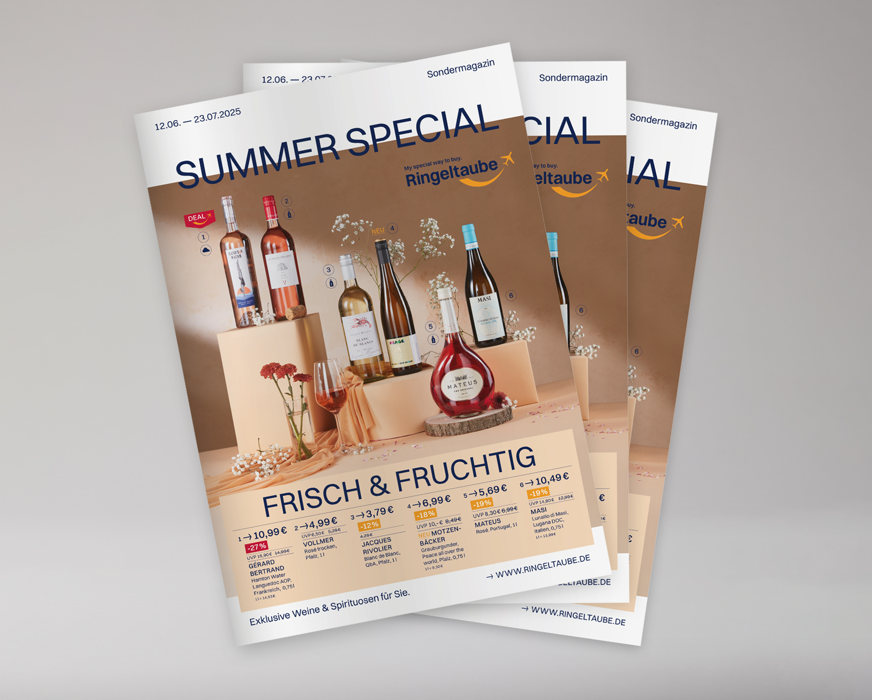Summer Special Wein & Spirituosen im Angebot vom 12.6. bis 23.7.2025