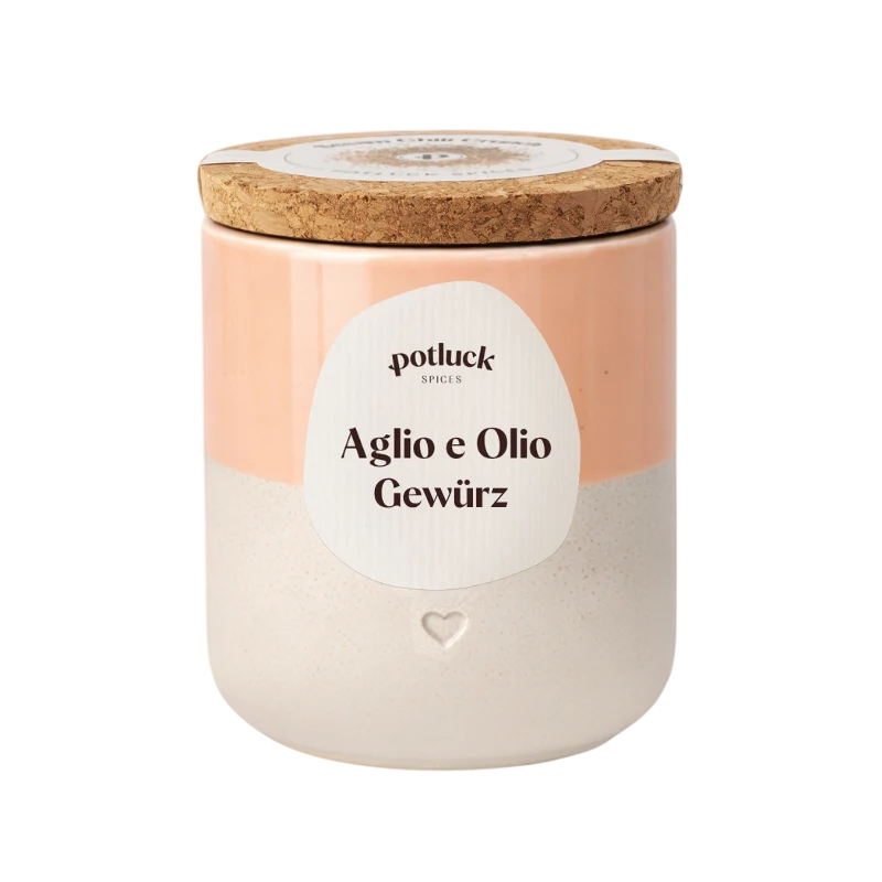Bild: POTLUCK Aglio e Olio Gewürz 50 g im Keramiktopf