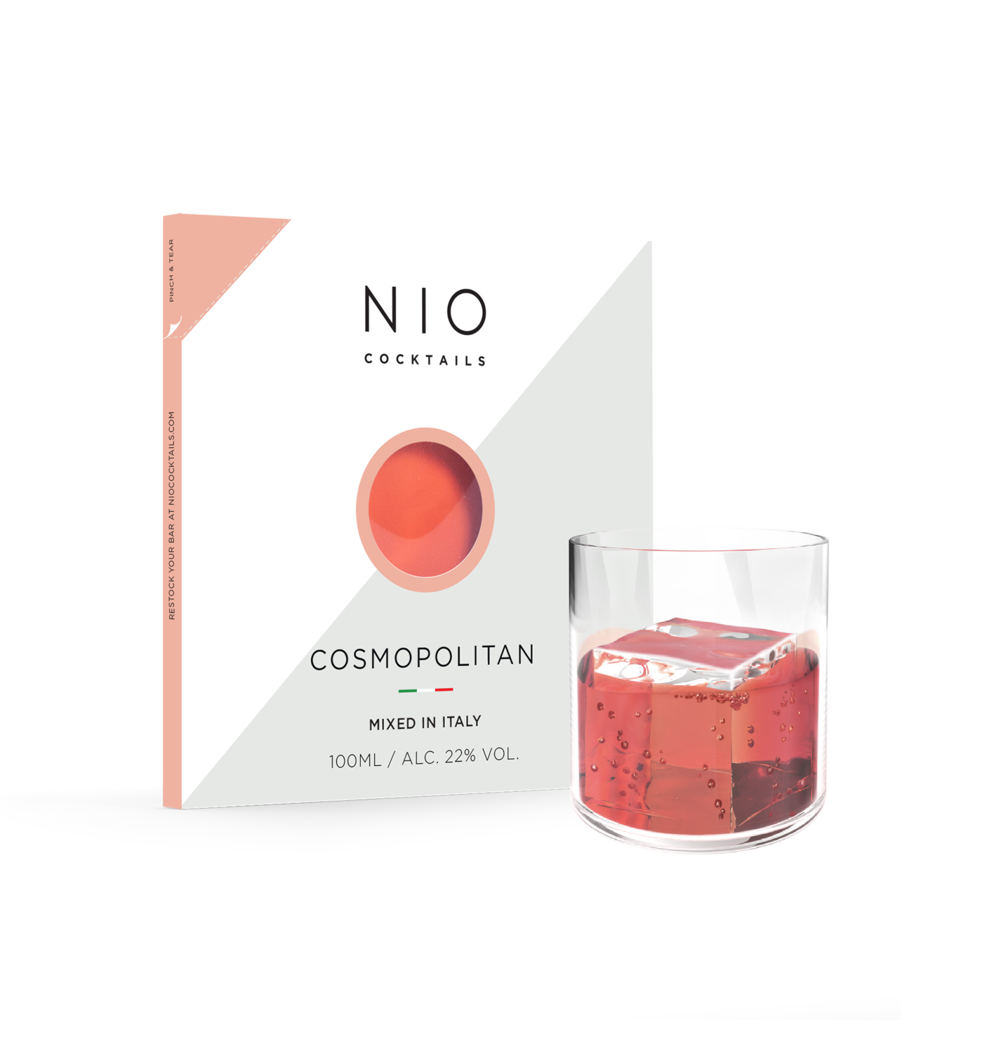 Bild: NIO Cocktails - Cosmopolitan 0,1l - vorgemischter Cocktail