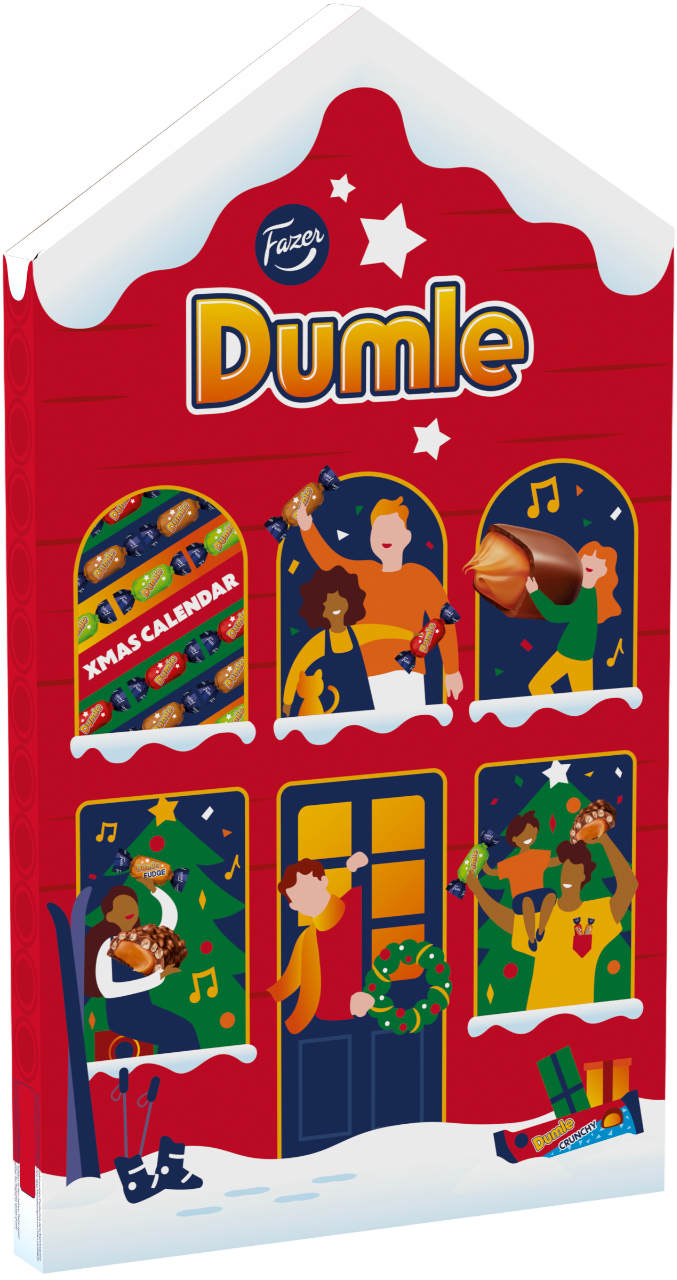 Bild: Dumle Karamell Adventskalender 225g