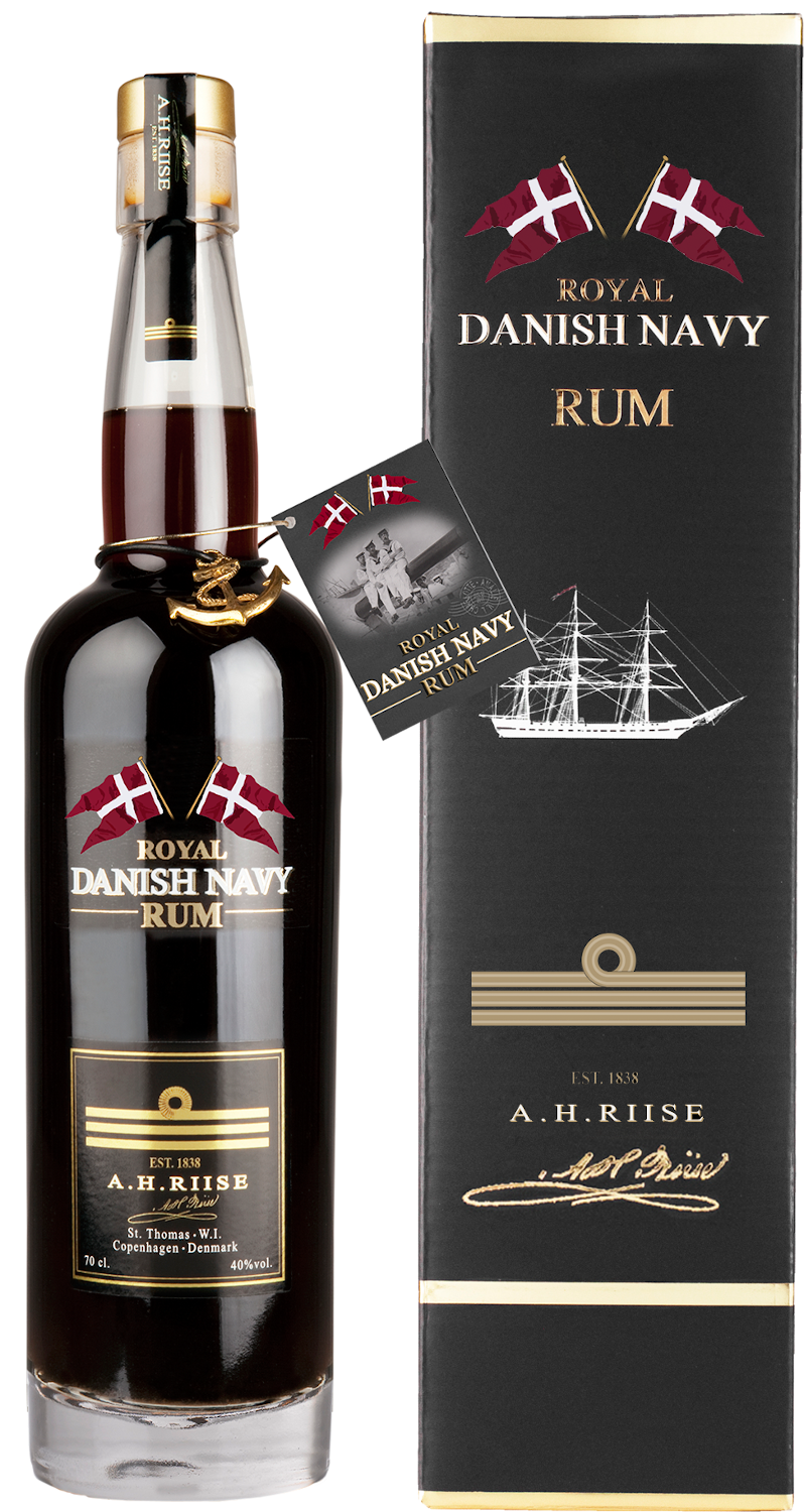 A.H. Riise Royal Danish Navy Rum (in Geschenk-Packung)