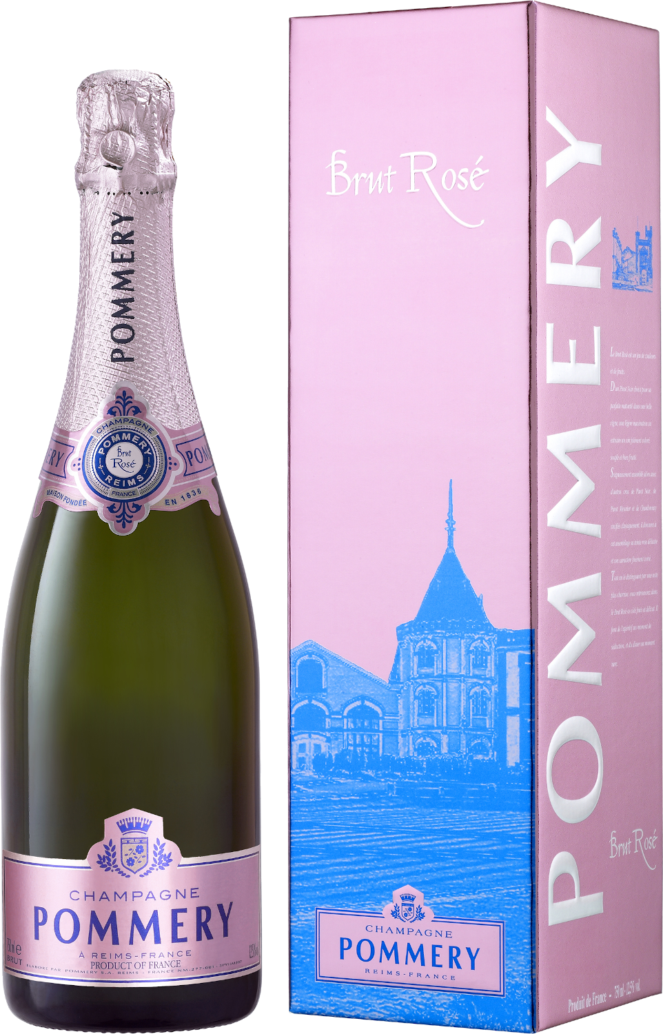 Pommery Brut Rosé (in Geschenk-Packung)