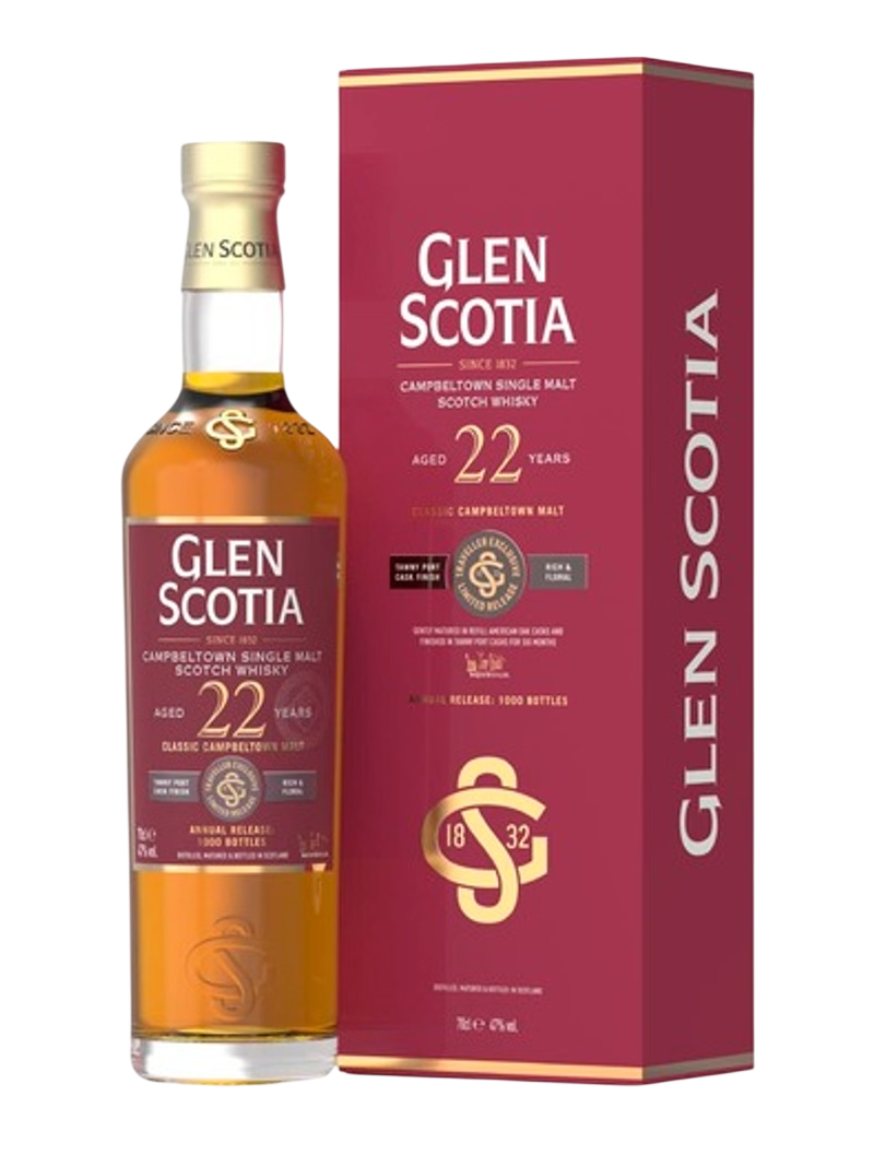 Bild: Glen Scotia 22 Year Old Campbeltown Single Malt Scotch Whisky 47 % 0,7 l