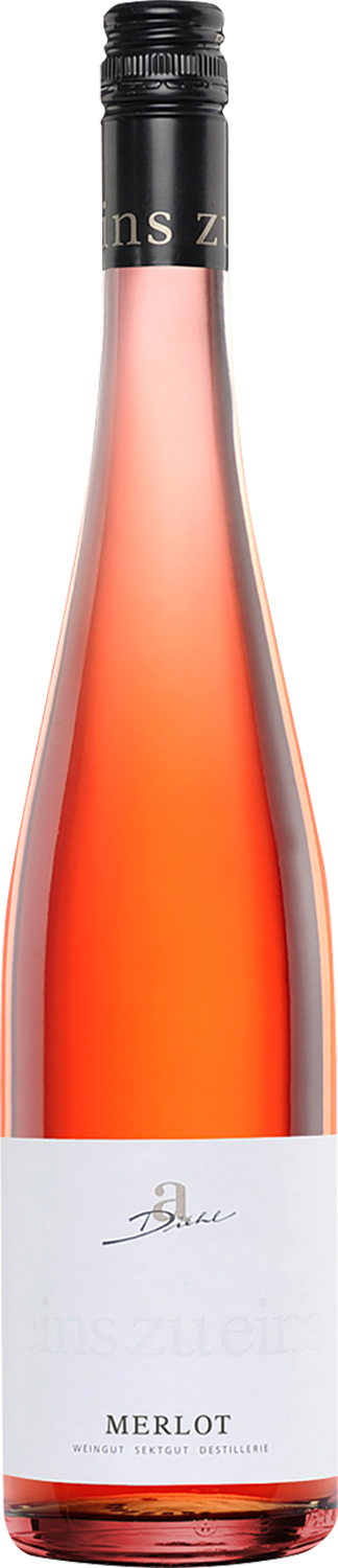 A. Diehl Merlot Rosé "eins zu eins" QbA feinherb