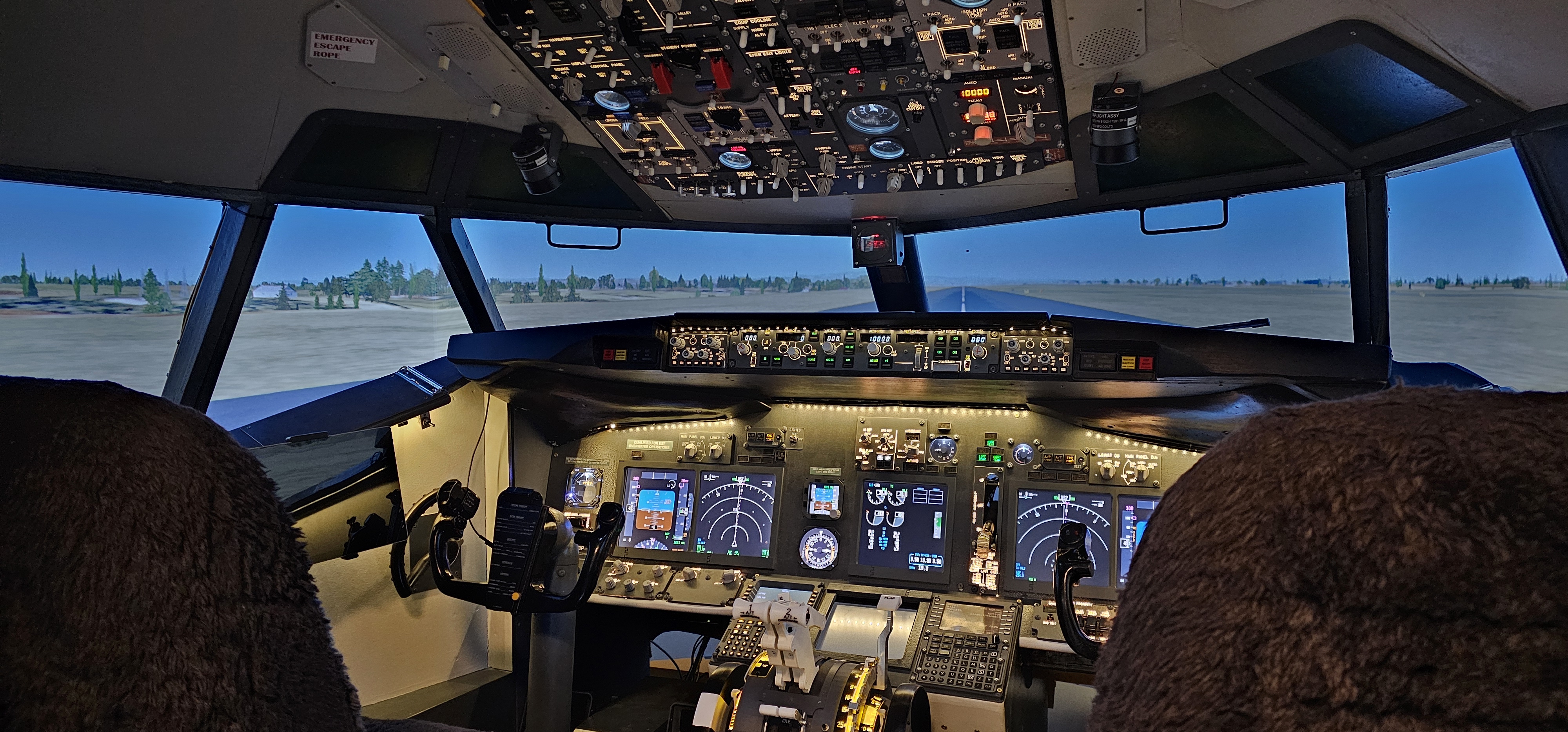 Gutscheine für Flugsimulator Flüge im A320 und B737 in Frankfurt