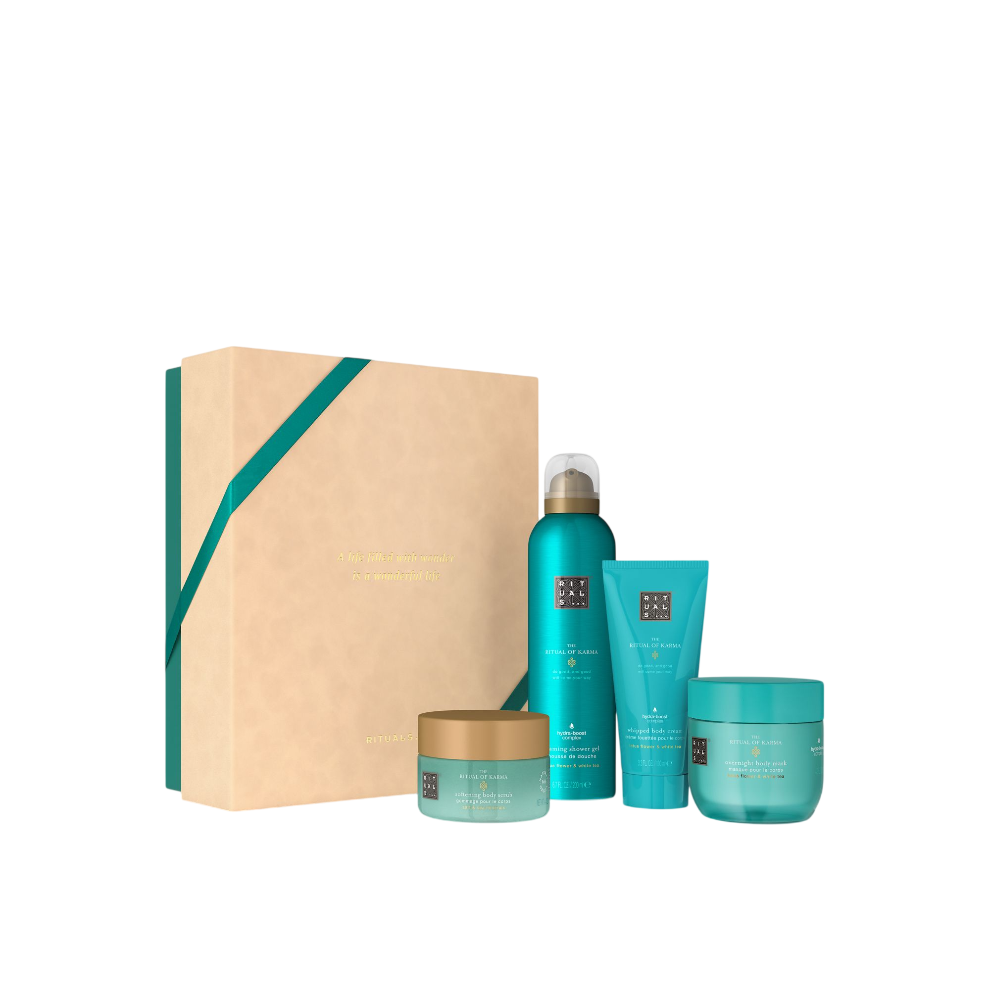 Bild: Rituals The Ritual of Karma Body Care Set