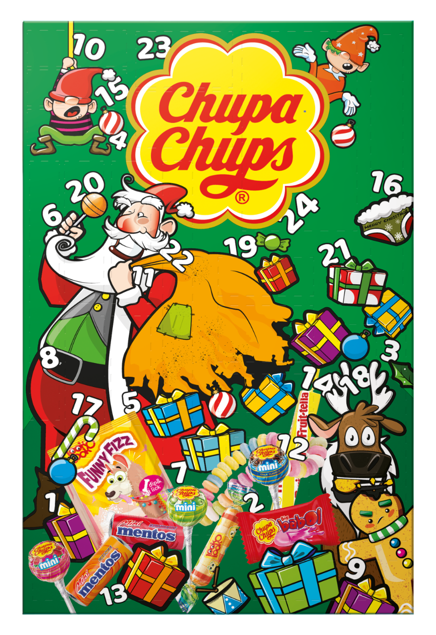 Bild: Chupa Chups Adventskalender 2025 211g