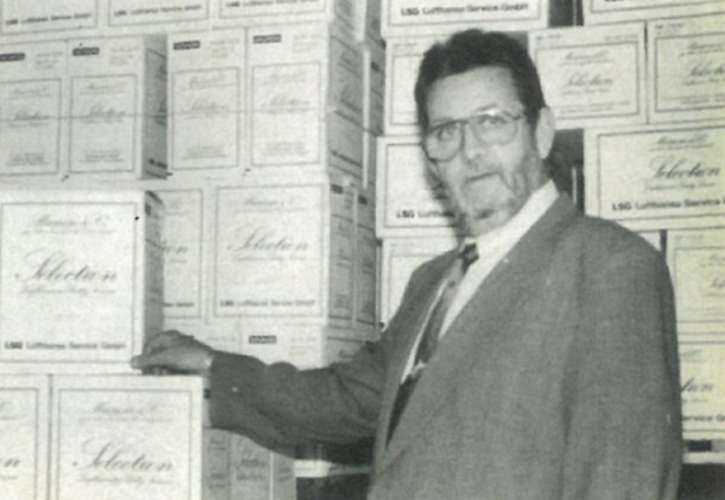 Siegfried Kothe, Gründer der ersten Ringeltaube. Foto: Micky Bohnacher