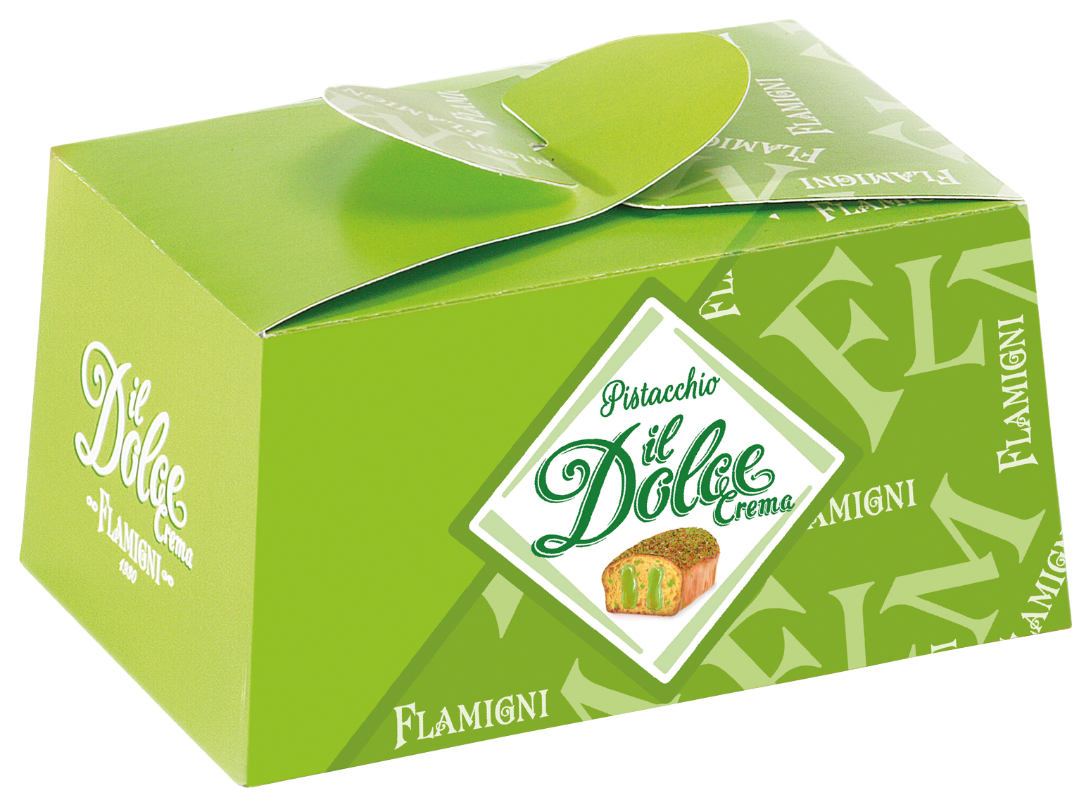 Bild: Flamigni Dolce mit Pistazien Creme Italienischer Kuchen 300g