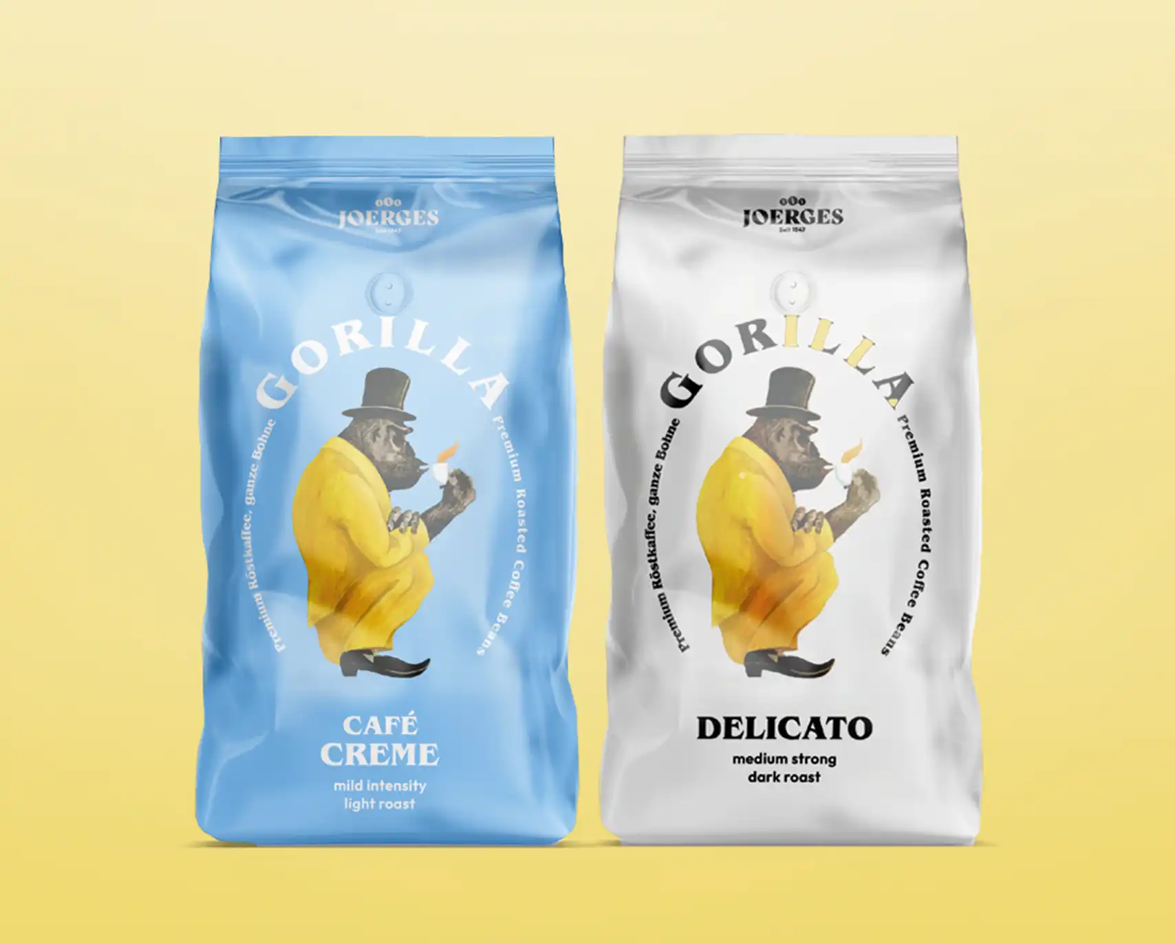 Gorilla Bohnen Kaffee
