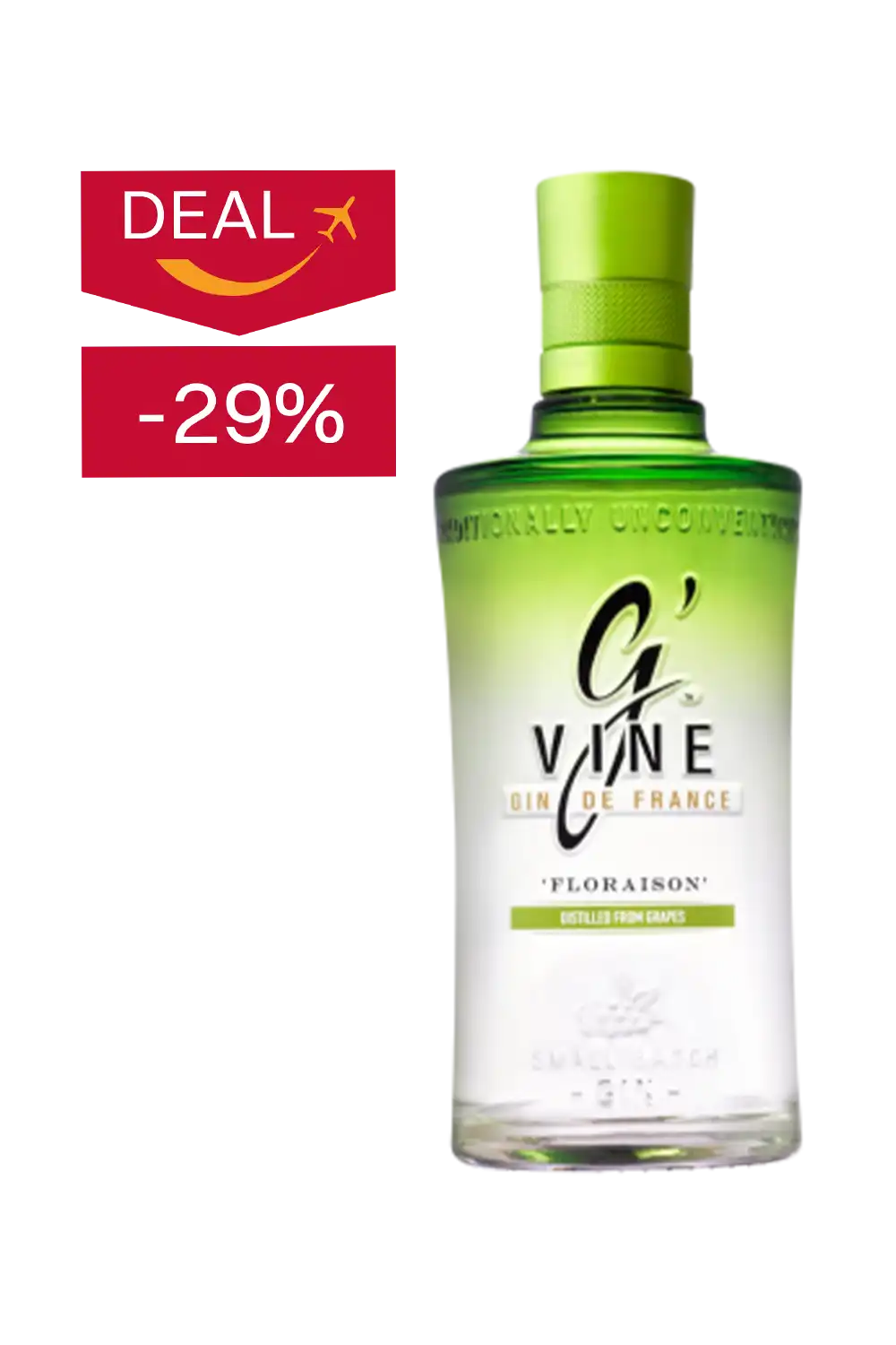 Bild: G'Vine Floraison Gin 1 Liter Flasche Travel Exclusive